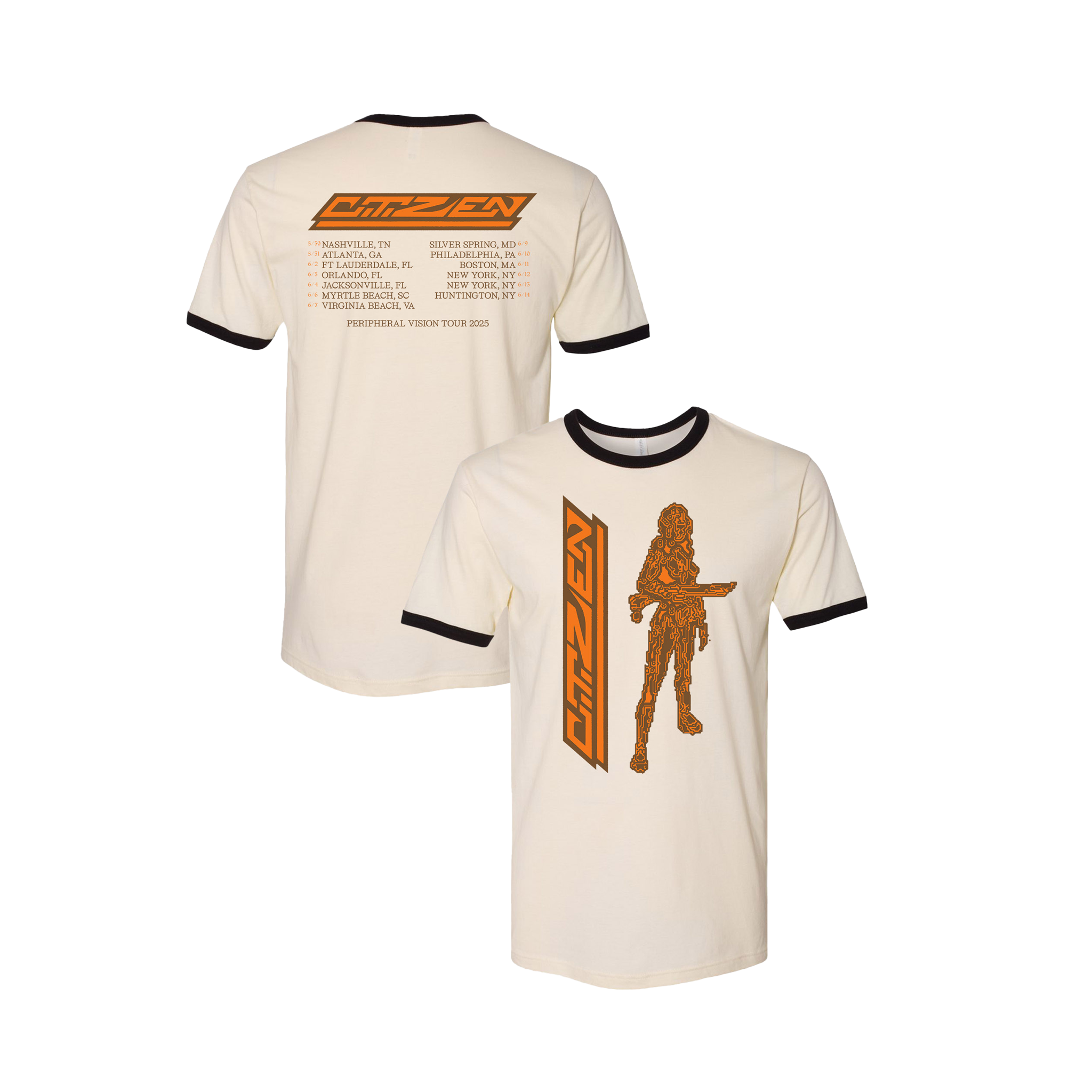 Graphik ’25 Tour Ringer T-Shirt