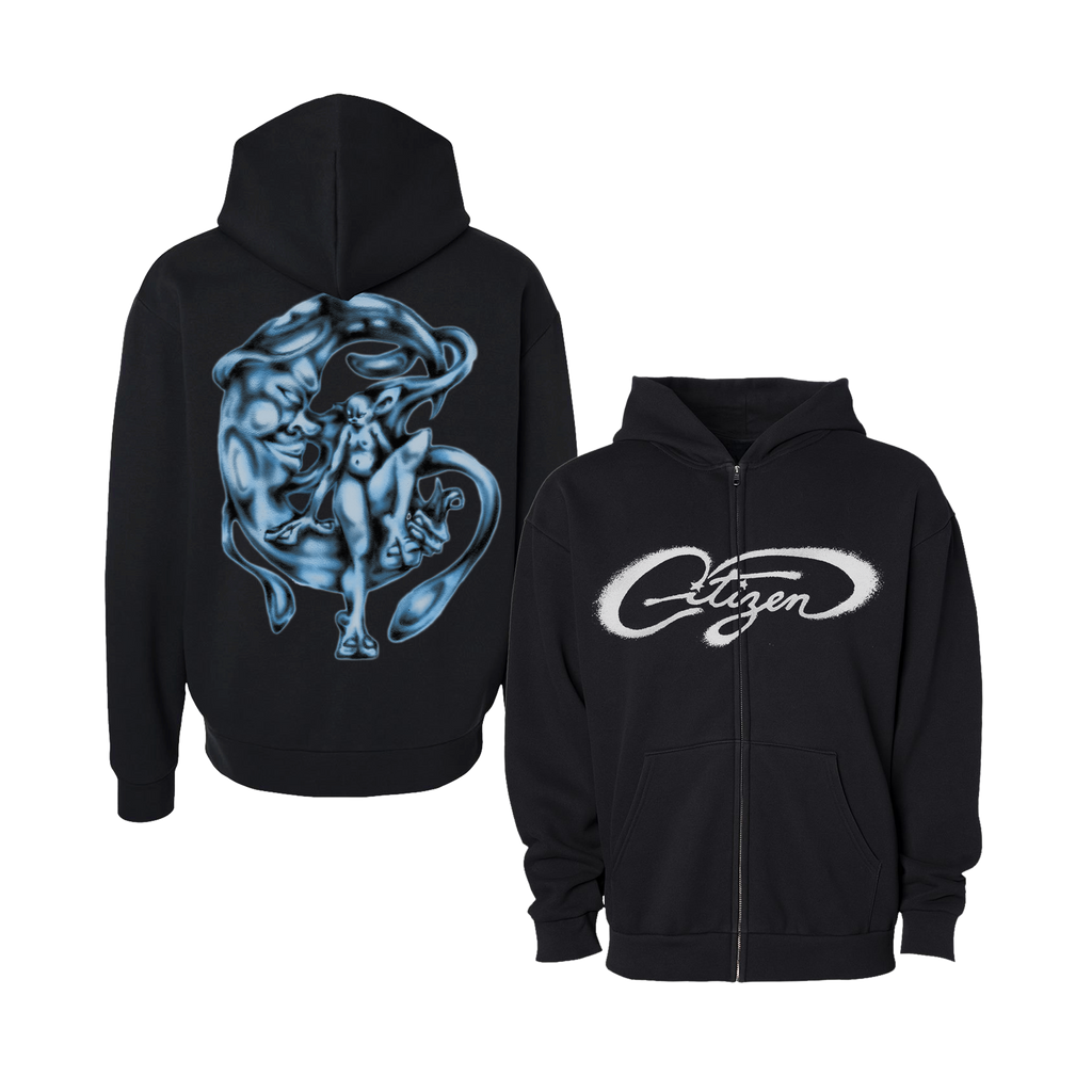 Moon Zip Up Hoodie